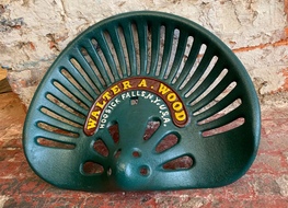 Walter Wood tractor seat